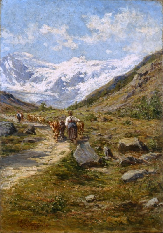 Scena alpestre o Il Mottarone - Artgate Fondazione Cariplo